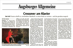 younee my piano free jazz Beethovenfest Bonn General Anzeiger